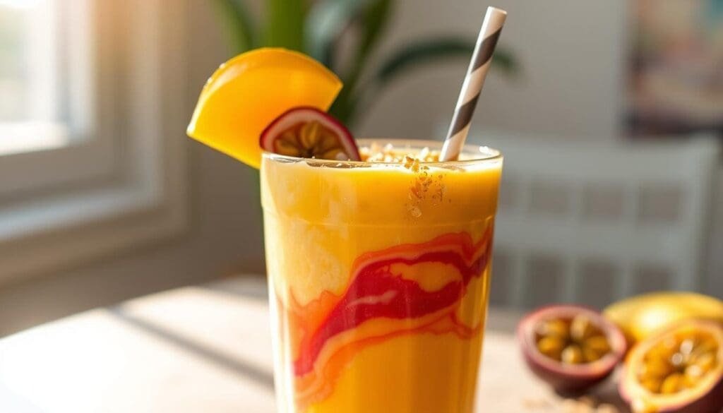 Customizing Passion Fruit Mango Smoothie Customizing Passion Fruit Mango Smoothie