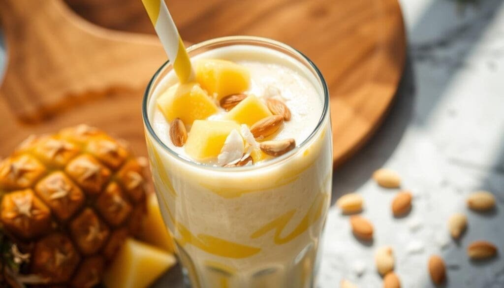 Pineapple Coconut Macadamia Smoothie Recipe