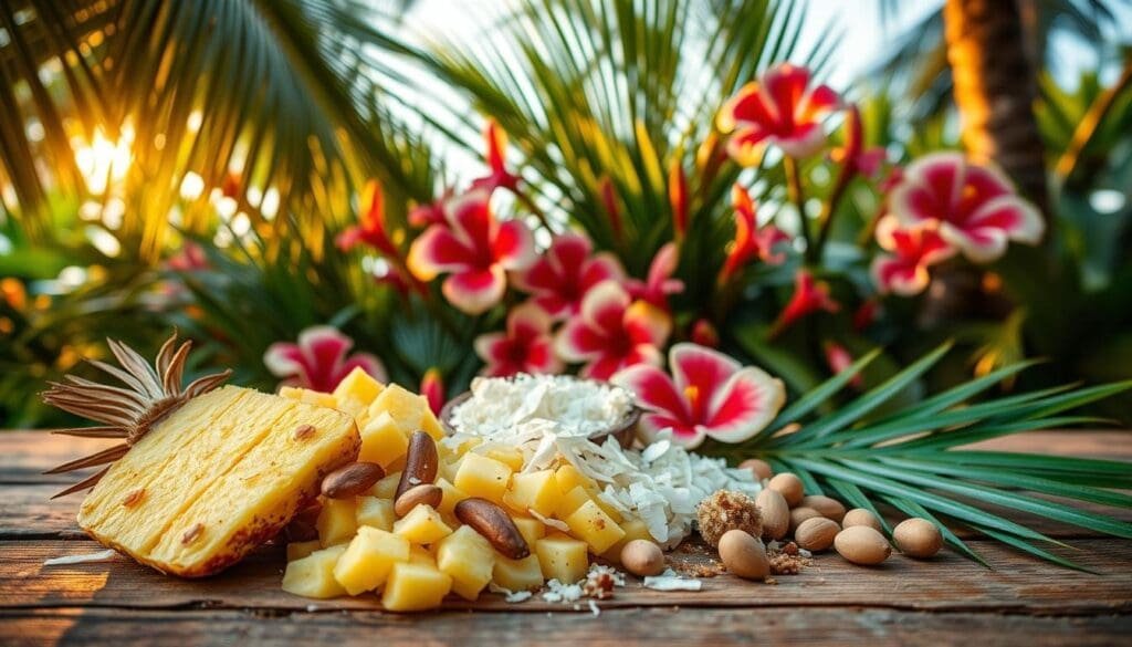 Tropical Drink Garnishing Ideas