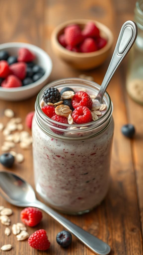 Energy-Boosting Oatmeal Smoothie