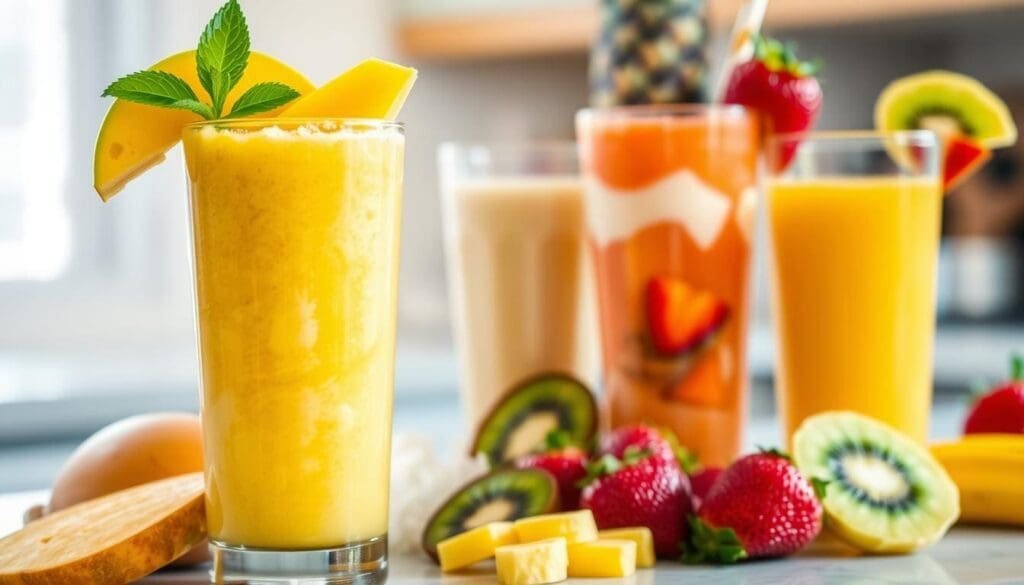 fruit smoothie variations