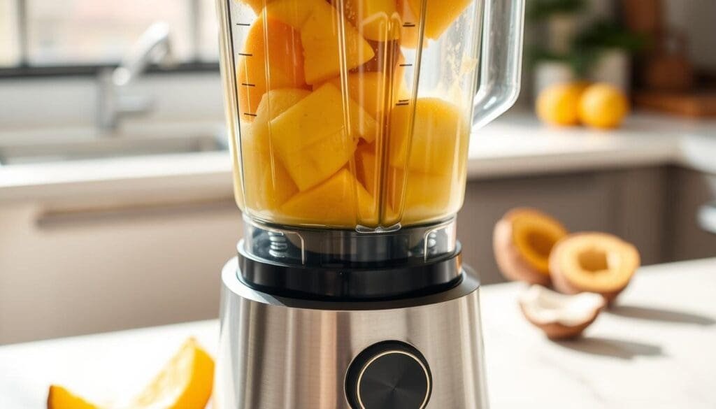 high-speed blender smoothie