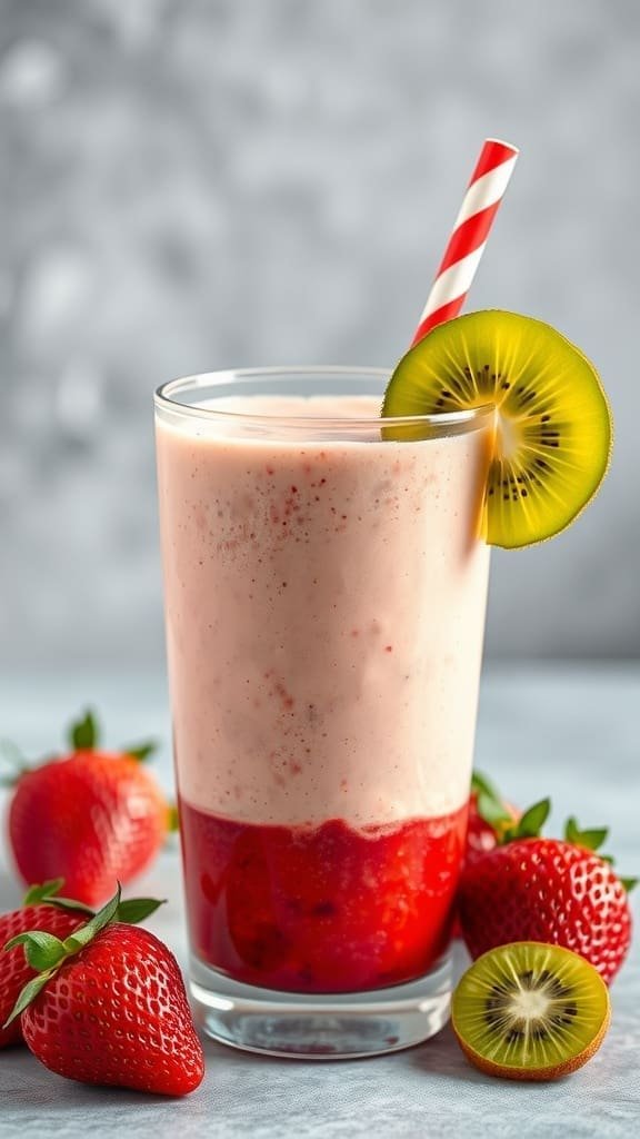 Strawberry Kiwi Swirl