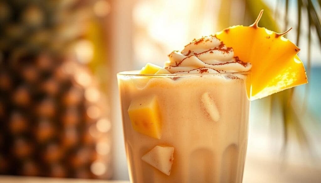 Tropical Caffeine Boost Smoothie